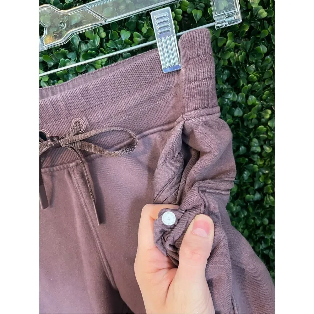 Lululemon Warm Down Joggers Size 4 Antique Bark
